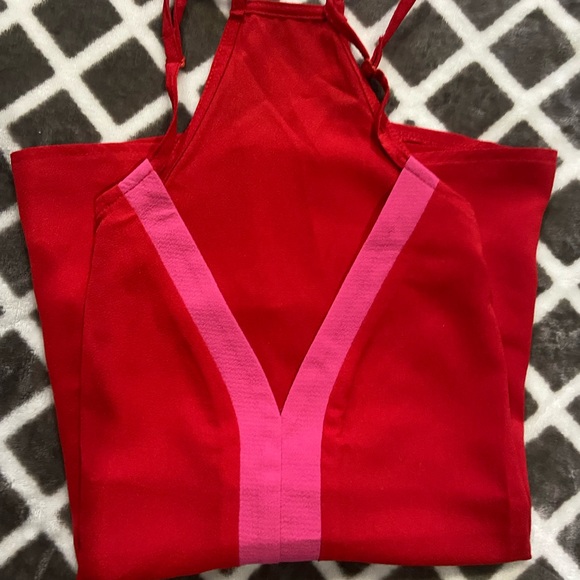 Brand new red & pink flowy tank - Picture 6 of 13